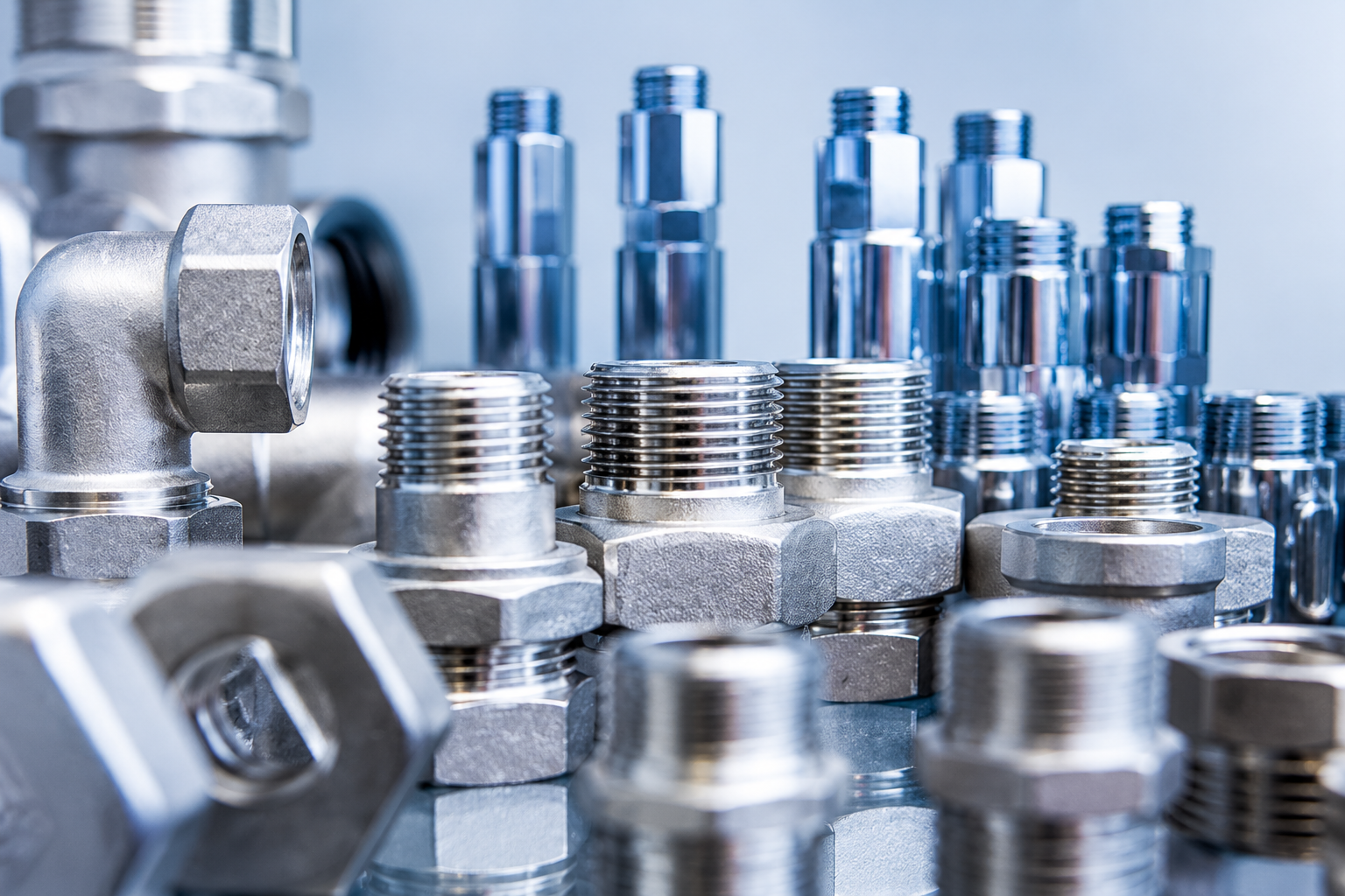Stainless Steel Hose Connectors & Nipples