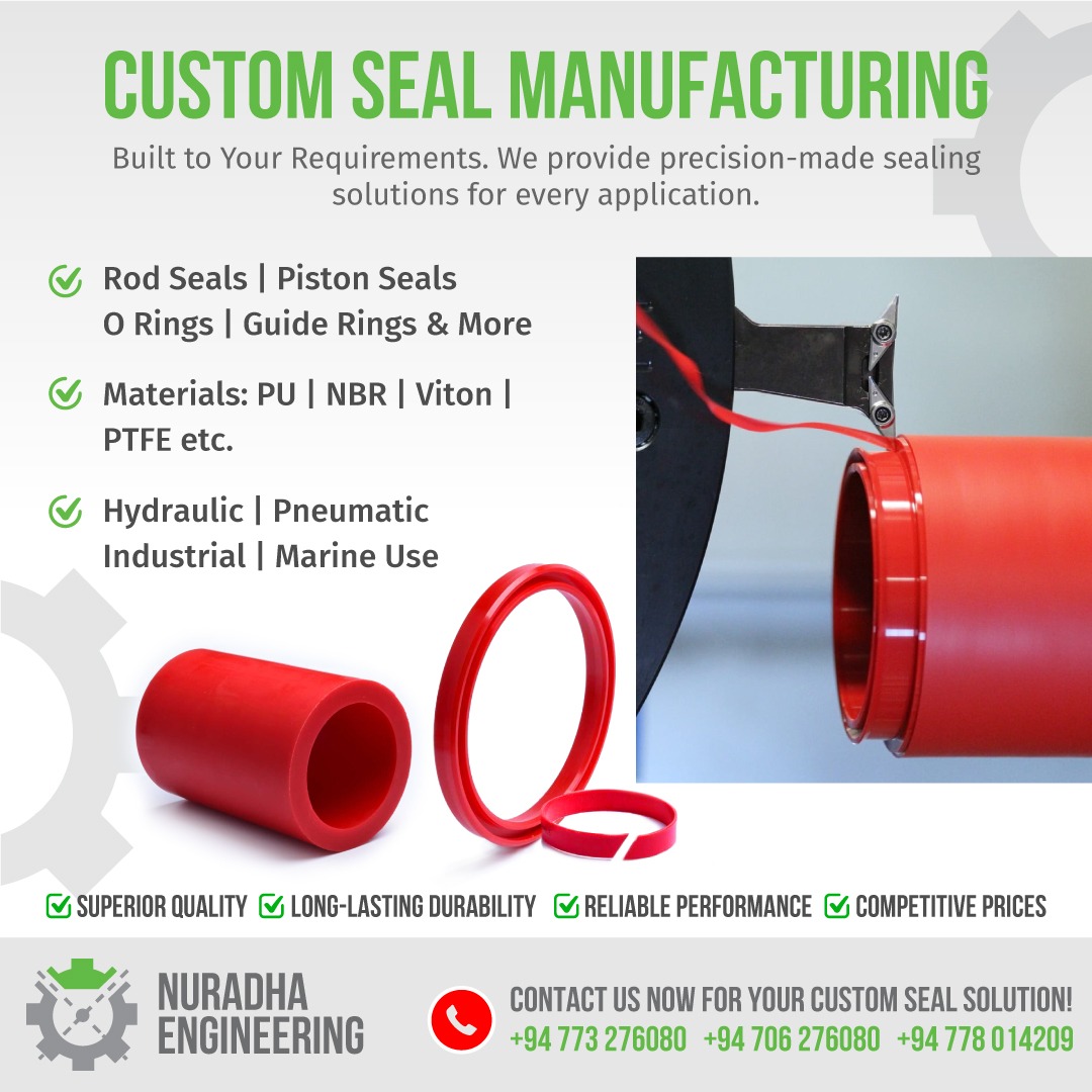 Custom-Made Hydraulic & Pneumatic Sealing Solutions